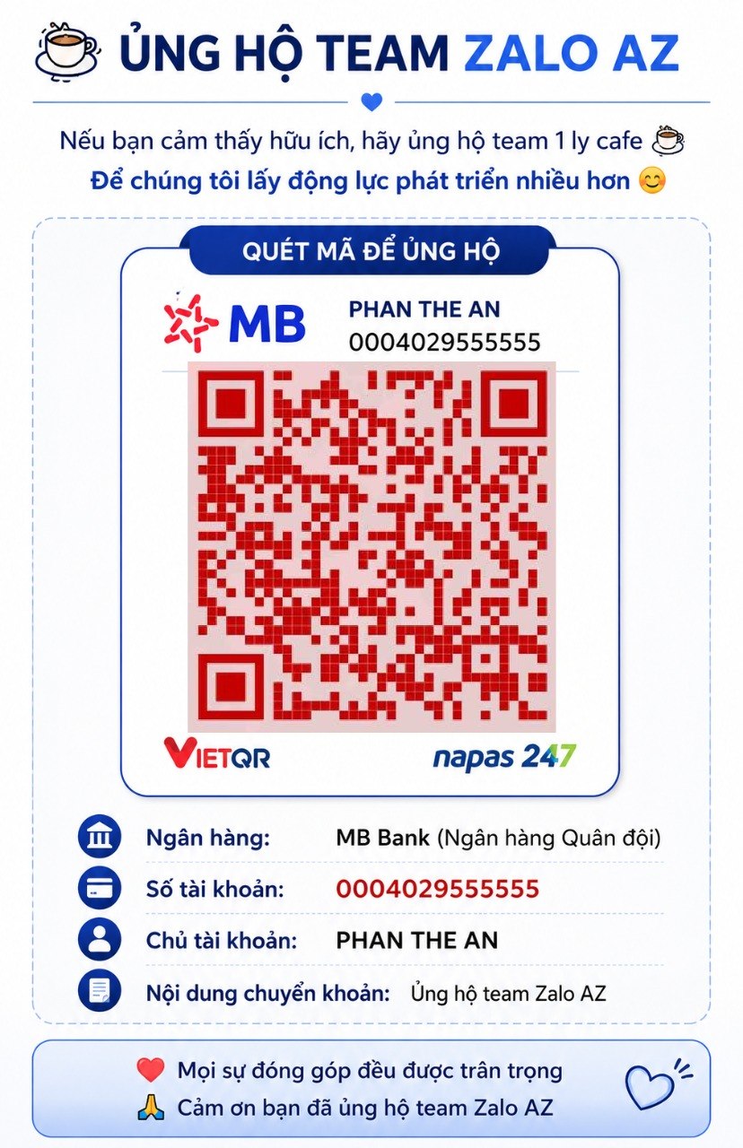 QR Donate ZaloAZ